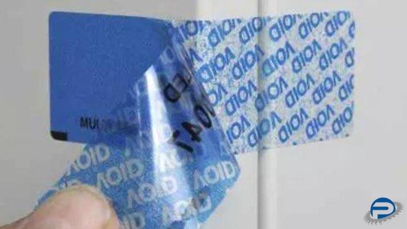 لیبل بدون اثر بر سطح زیر